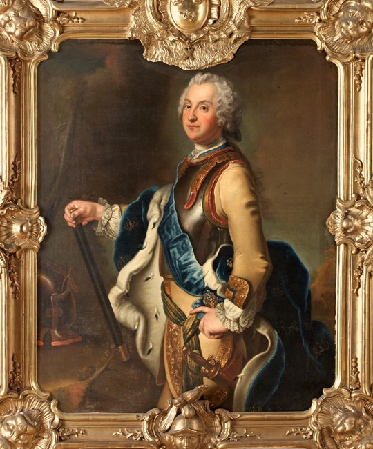 Porträt von Kronprinz Adolf Friedrich von Schweden (1710-1771) von Antoine Pesne