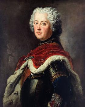 Porträt von Friedrich II. von Preussen (1712–1786) als Kronprinz 1739