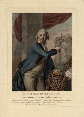 Porträt von Henri Masers de Latude (1725-1805) 1790