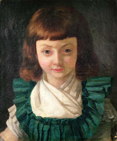 Portrait of Louis XVII (1785-95) as a child von Antoine Vestier