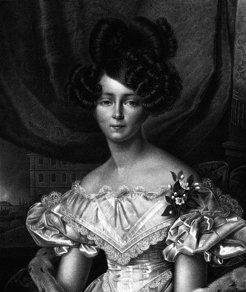 Augusta von Sachsen-Weimar als Prinzessin von Preußen von Anton Alexander von Werner