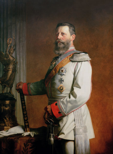 Kaiser Friedrich III von Anton Alexander von Werner