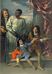 Die Familie von Cosimo III. de´Medici. von Anton Domenico Gabbiani