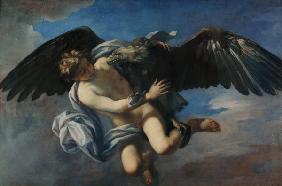 The Abduction of Ganymede by Jupiter disguised as an Eagle