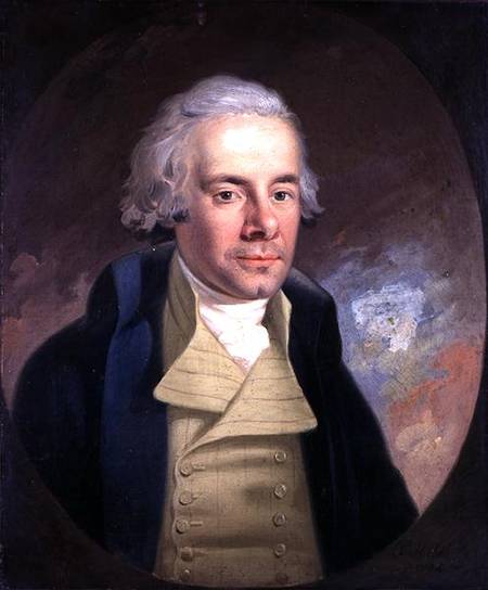 Portrait of William Wilberforce (1759-1833) von Anton Hickel