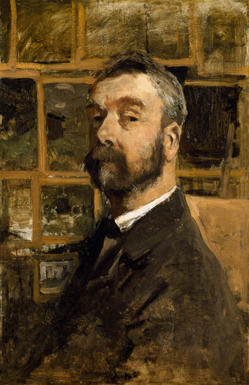 Self portrait von Anton Mauve