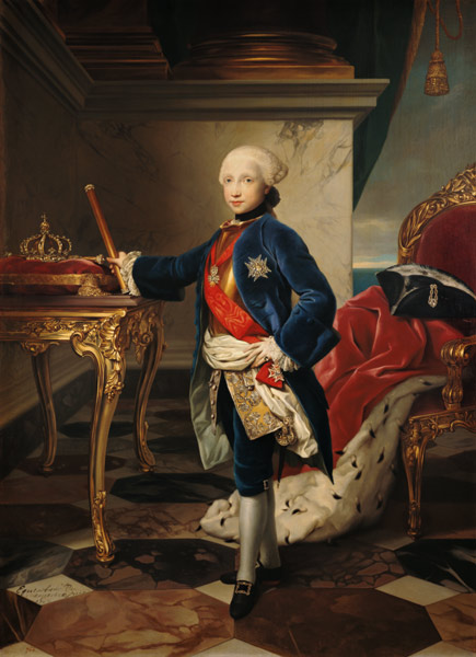 Ferdinand IV., König von Neapel von Anton Raffael Mengs