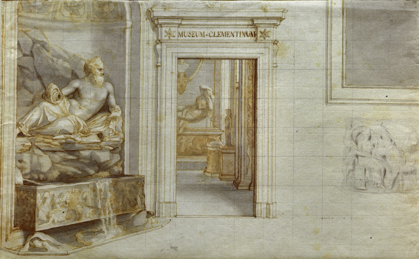 Mengs,Allegorie auf d.Museum Clementinum von Anton Raffael Mengs