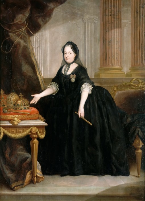 Porträt der Kaiserin Maria Theresia von Österreich (1717-1780) von Anton von Maron