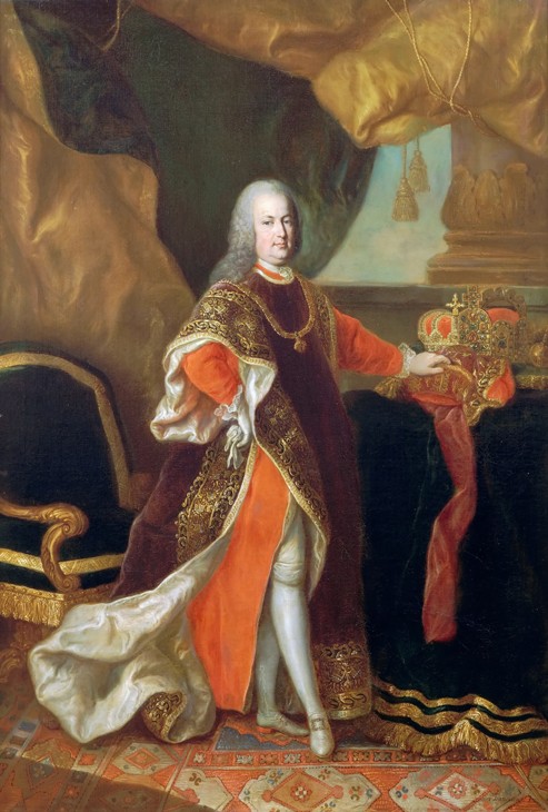 Porträt des Kaisers Franz I. von Österreich (1708-1765) von Anton von Maron