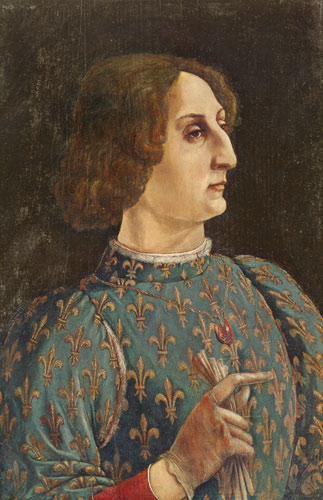 Bildnis des Galeazzo Maria Sforza von Antonio del Pollaiuolo