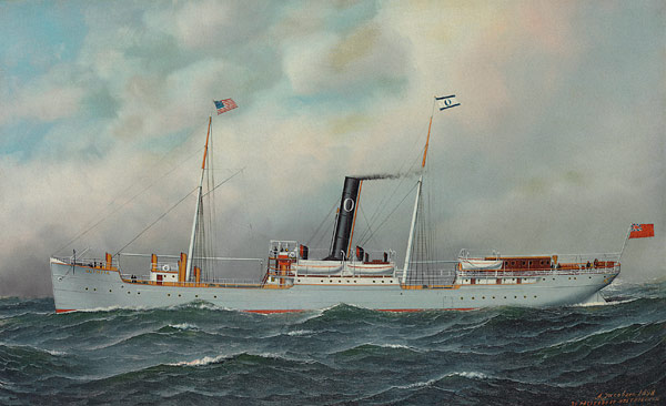 Olympia Steamship von Antonio Jacobsen