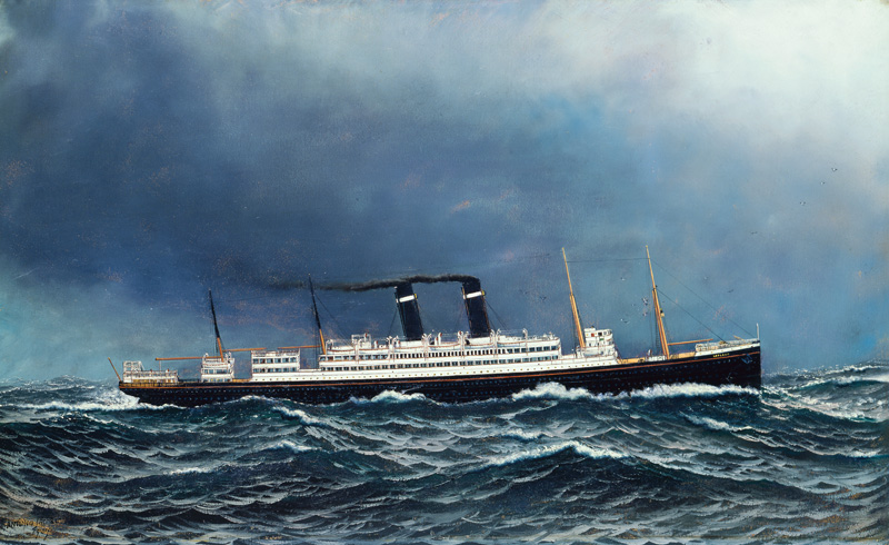 The Steamship 'Lapland' von Antonio Jacobson
