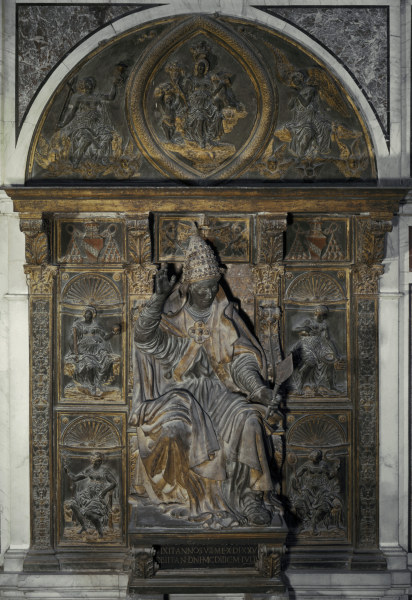 Innocent VIII / Tomb / Pollaiolo von Antonio Pollaiolo