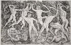 The Battle of the Ten Nudes c.1470-75