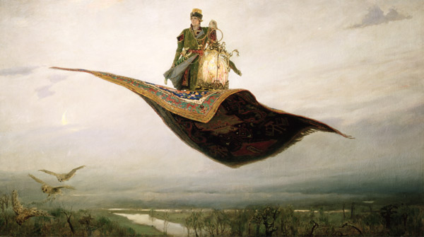 The Magic Carpet von Apollinari Mikhailovich Vasnetsov
