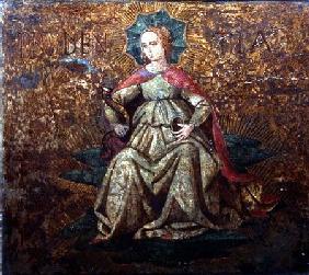 Allegory of Prudence, end panel of a cassone c.1460-65