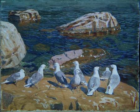 Seagulls von Arkadij Aleksandrovic Rylov