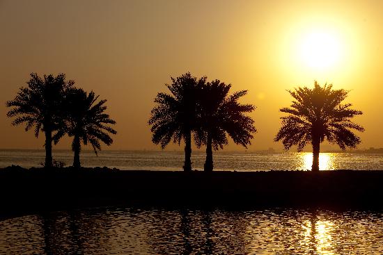 Sonnenaufgang in Katar von Arno Burgi