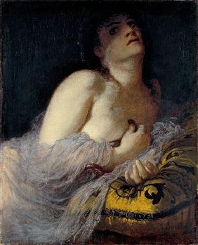 Die sterbende Kleopatra (erste Version) 1872