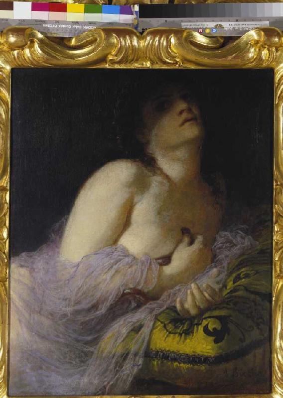 Die sterbende Kleopatra. von Arnold Böcklin