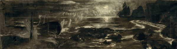 Vision auf dem Meer von Arnold Böcklin