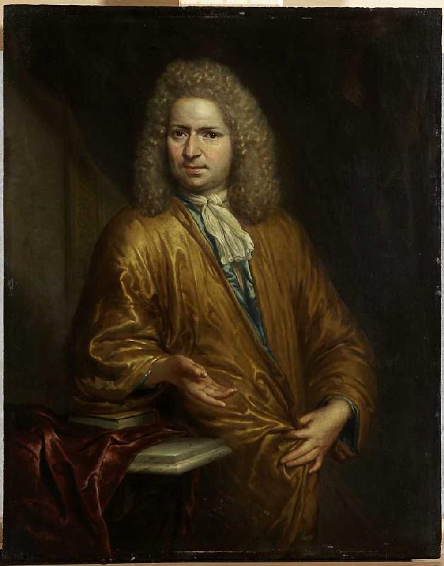 Bildnis eines Mannes (Rudolf van Loen?). von Arnold Houbraken