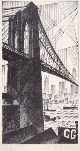 Brooklyn Bridge 1925
