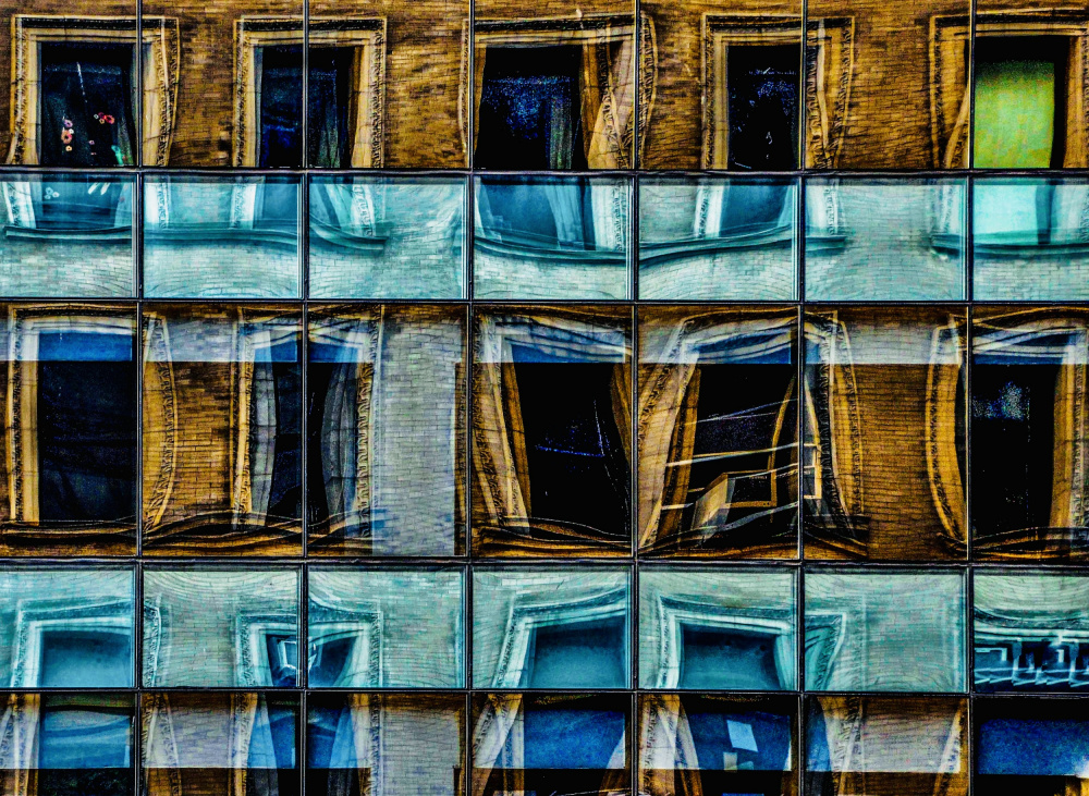 Fassade - Manhattan New York von Arnon Orbach