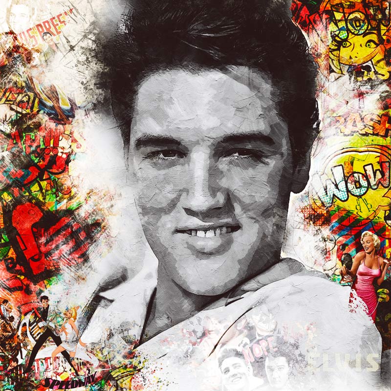 Elvis Presley, Love Me Tender von Benny Arte