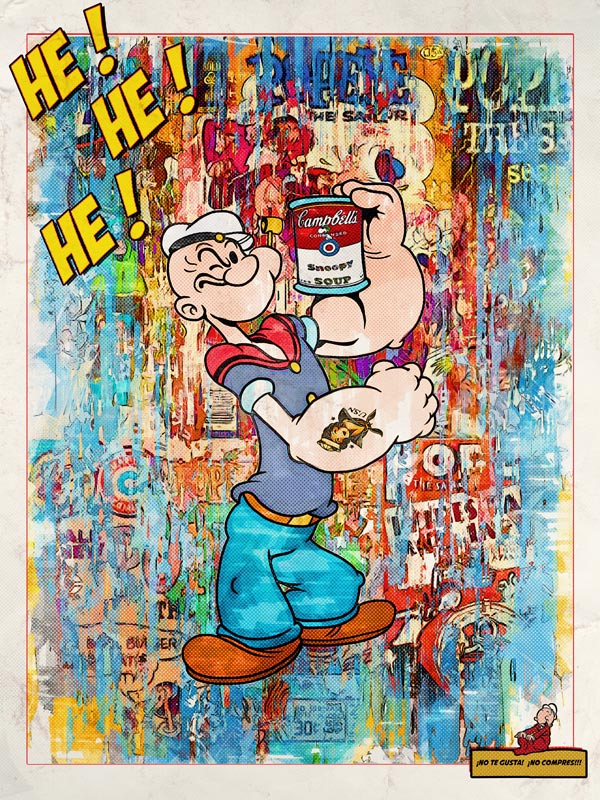 Popeye El Marino von Benny Arte