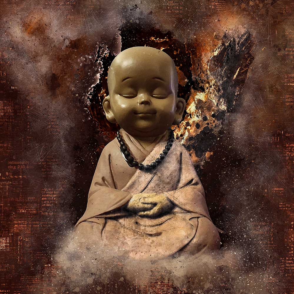 Little Buddha von Benny Arte