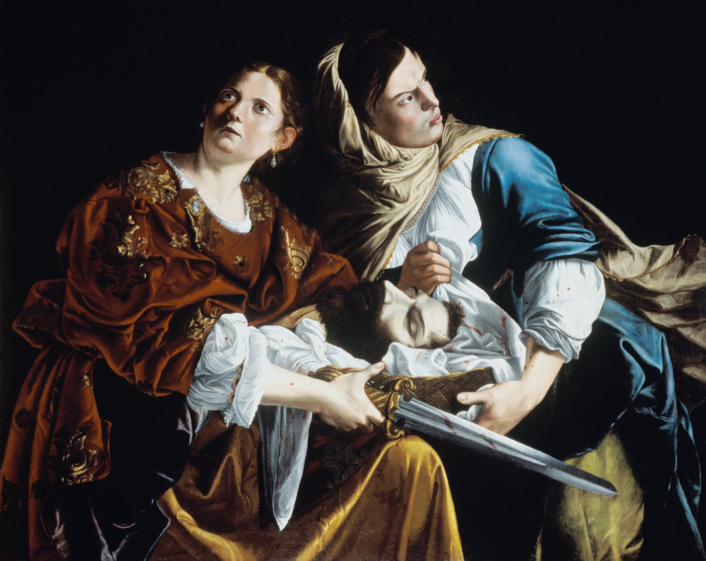 Judith mit dem Haupt des Holofernes von Artemisia Gentileschi