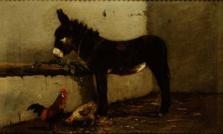 Donkey Feeding von Arthur Batt