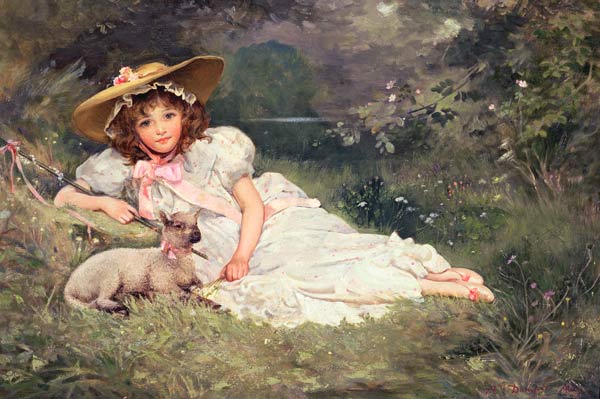 The Little Shepherdess von Arthur Dampier May
