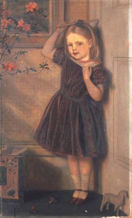 Portrait of Cecily Palgrave von Arthur Foord Hughes