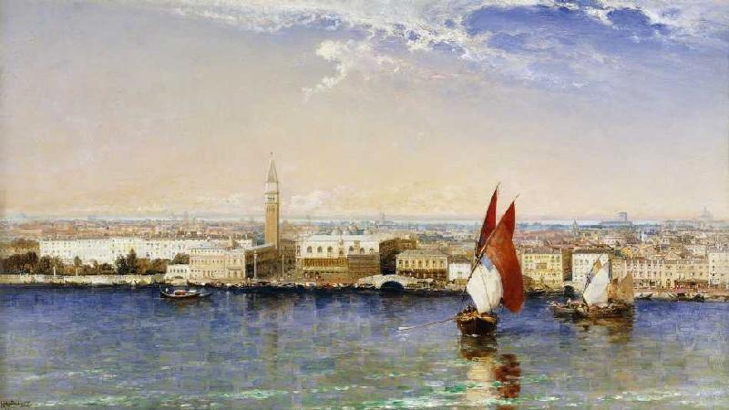 Bacino di San Marco, Venedig von Arthur Joseph Meadows