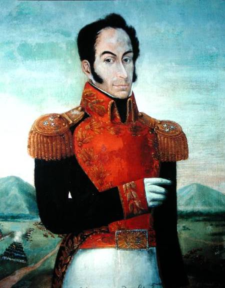 Simon Bolivar (1783-1830) von Arturo Michelena