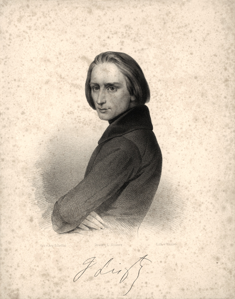 Franz Liszt von Ary Scheffer