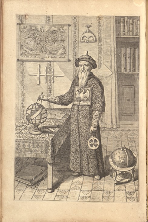 Johann Adam Schall von Bell. (Aus China Illustrata von Athanasius Kircher) von Athanasius Kircher