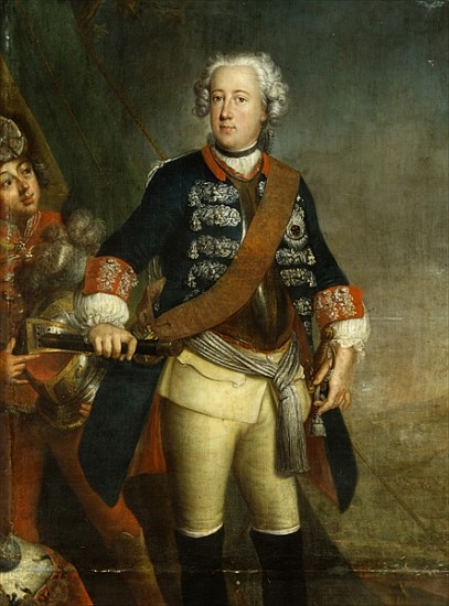 Frederick II as King von (attr. to) Antoine Pesne