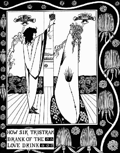 Illustration für das Buch "Le Morte Darthur" von Sir Thomas Malory