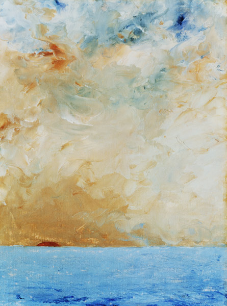 Sonnenuntergang von August Strindberg
