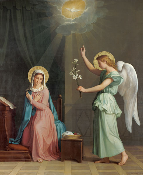 The Annunciation von Auguste Pichon