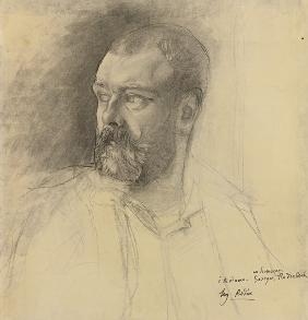 Porträt von Octave Mirbeau (1848-1917)