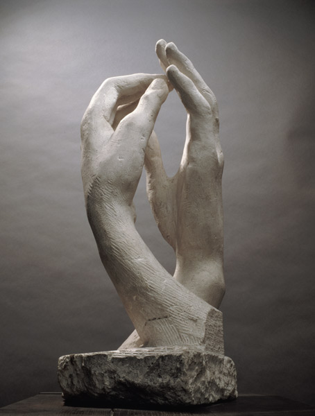 The Cathedral by Auguste Rodin (1840-1917) (plaster) von Auguste Rodin