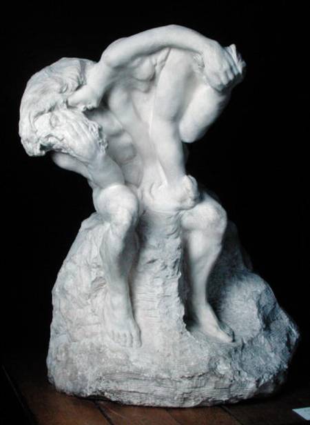 The Sculptor and his Muse von Auguste Rodin