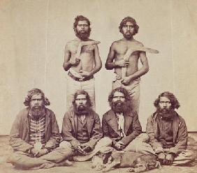 Aboriginal Men, c.1870 (albumen print) 1835
