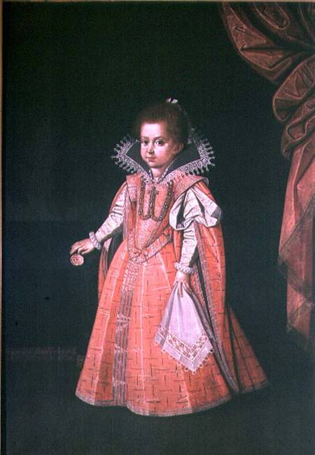 Archduchess Maria Anna (1610-65) as a child von Austrian School