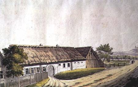 The birthplace of Franz Joseph Haydn (1732-1809) in Rohrau, Lower Austria von Austrian School